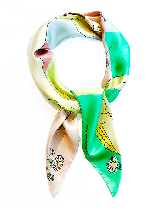 Reclining Ladies Multi Colour